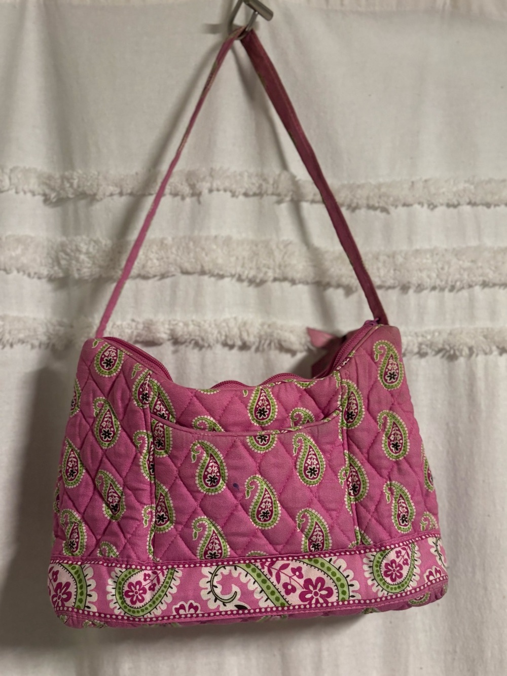 Two-piece Vera Bradley “Bermuda Pink” Molly Mini Bag and Wallet